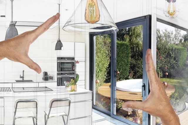 リフォームをした部屋のイメージ